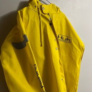 HUK Fishing heavy duty rain coat